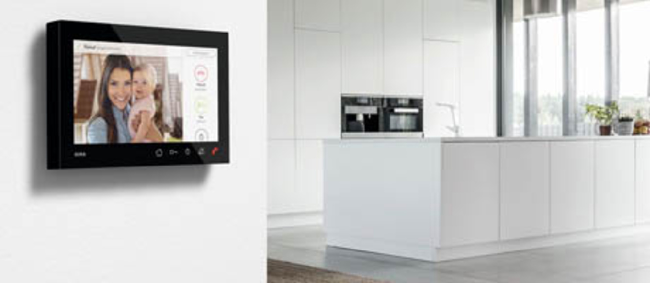 Gira Wohnungsstation bei Mallm Elektrotechnik GmbH in Dreikirchen